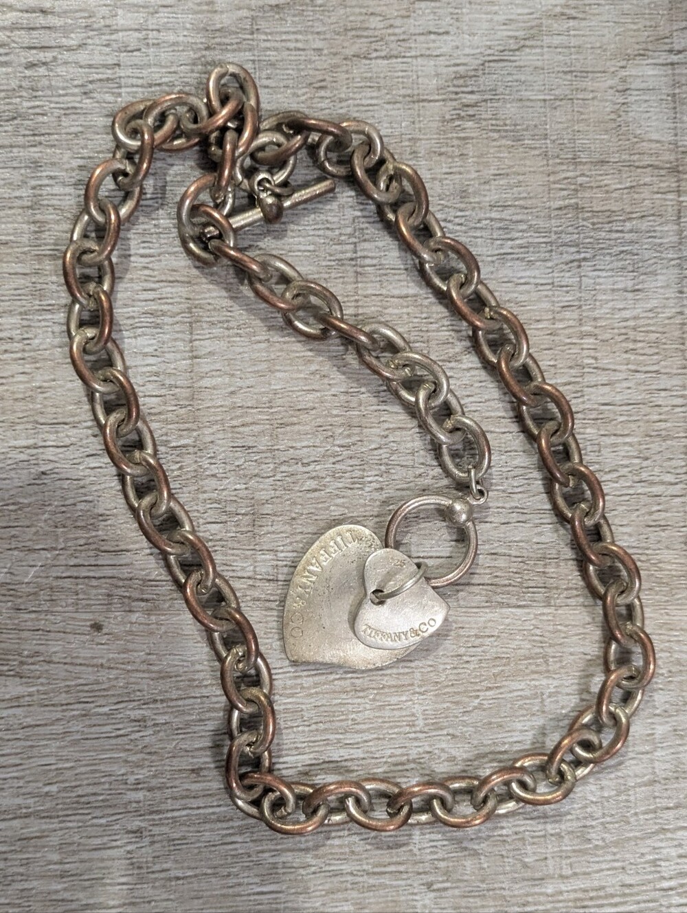 Tiffany & Co. Double Heart Chain